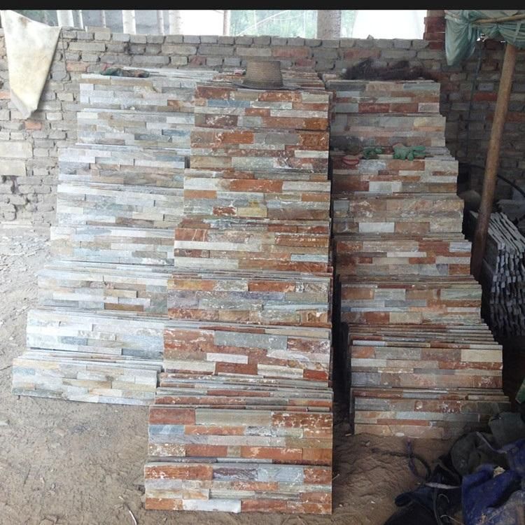 Hot Sell Slate Ledge Stackle White Quartz Culture Stone Veneer