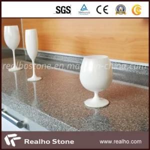 Chinese Grey Polished Artificial Quartz Stone Slab for Bartop
