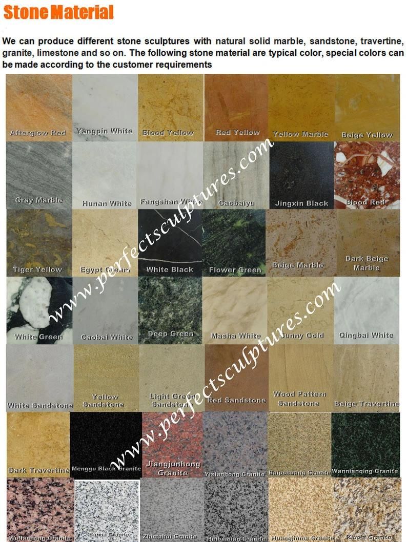 Stone Marble Fireplace Surround with Old Man Head Portrait (QY-LS210)