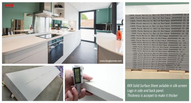 Acrylic Solid Surface Stone Counter Top Cutting Size Kitchen Counertop for Kitchen Tops