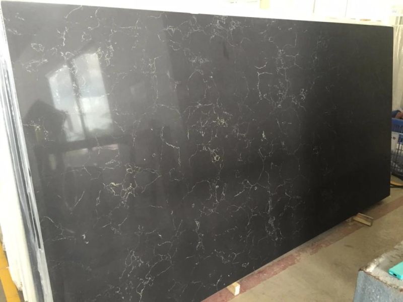 Wholesale China Polished Cararra/Artificial /Engineered Quartz Stone Slabs