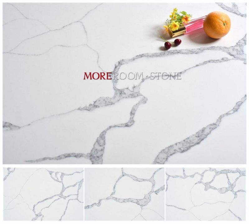 Kitchen Bench Artificial Faux Marble Solid Surface Quartz Stone Countertop