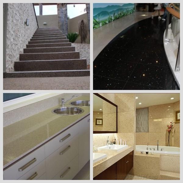 Wholesale Quartz Slabs Engineered Stone Quartz for Floor Tile