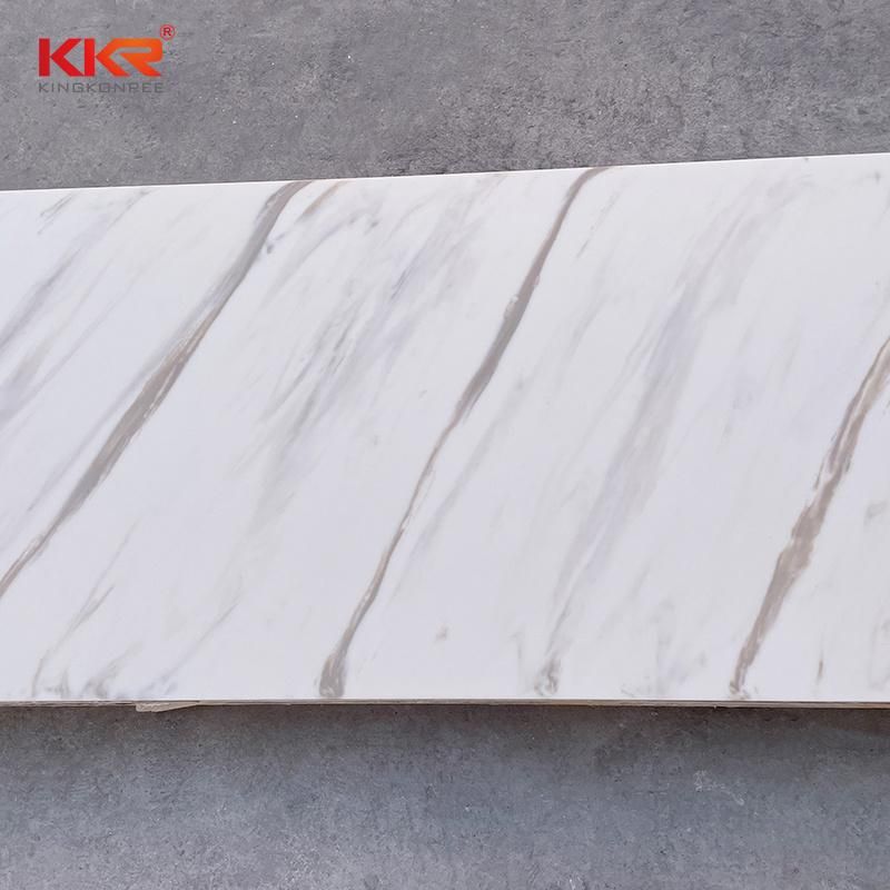Kkr Small Chips Modified Acrylic Solid Surface Resin Wall Panel