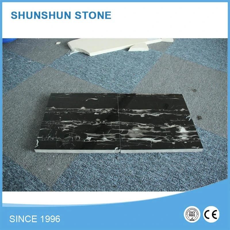 Best Quality Black Silver Dragon Marble
