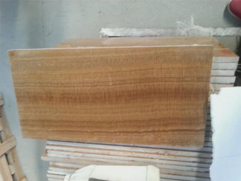 Popular Natural Yellow Wood Marble Slab and Tile for Hotel Wall Floor Decorate