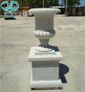 Granite/Marble/Stone Carving Sculpture Planter Flowerpot