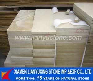 Honed Light Beige Sandstone for Wall Cladding