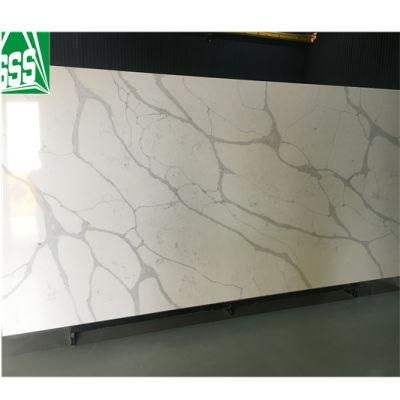 Excellent Calacatta Quartz Stone Artificial Quartz Countertop High Quality Artificial Stone Benchtop