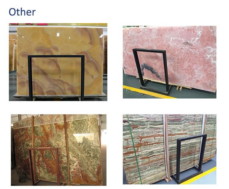 12′ ′ X24′ ′ Bianco Diamante Jade White Onyx Marble Natural Stone Tile Slab