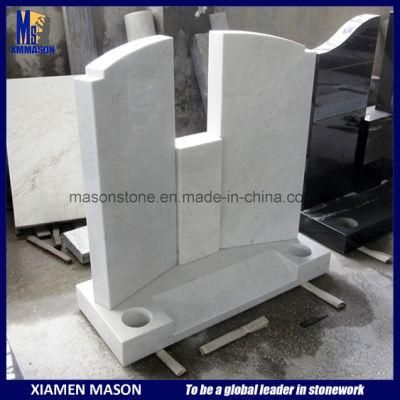 Hunan White Marble Madonna Headstone Manufacturer