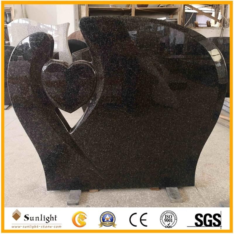 South Africa Black Granite Monument/Gravestone/Headstone/Tombstone Set 03