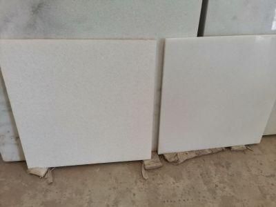 High Quality Crystal White Marble Tile for Flooring Paving