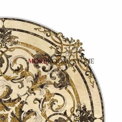 Conference Rooms Flooring Decorative Marble Tile Medallions