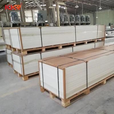 Grey Vein Marble Slab Solid Surface Kitchen Island Artificial Stone