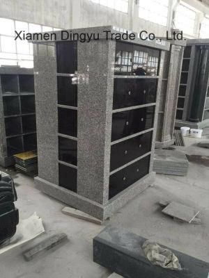Dark Grey Granite Stone Columbarium / Columbaria