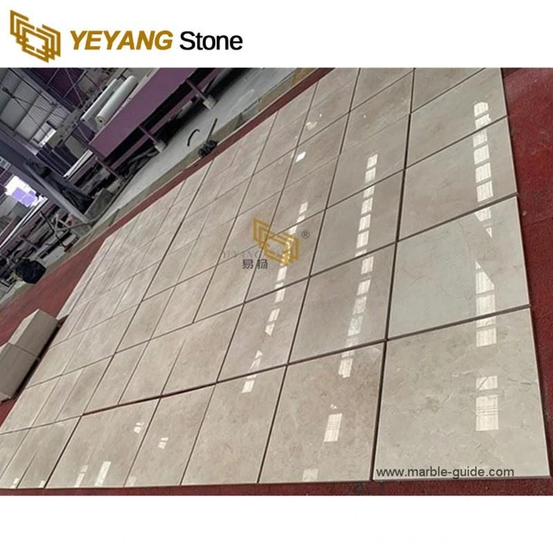 24X24 Crema Marfil Polished Marble Tiles for Bathroom/Kitchen/Backsplash/Mosaic/Wall/Flooring Building Material