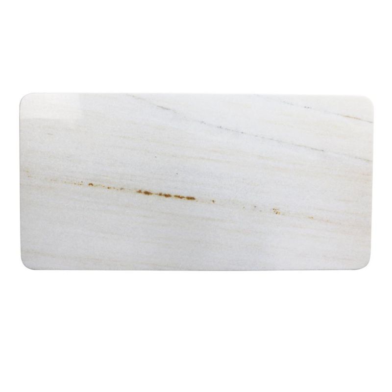 High Quality Luxury Modern Stainless Steel Living Room Furniture Eurasian Wood Marble Countertop Coffee Table Dining Table