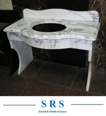 Prefab White/Black/Grey/Granite/ Marble Natural Island Stone Kitchen Countertop for Hotel Cabinet Project