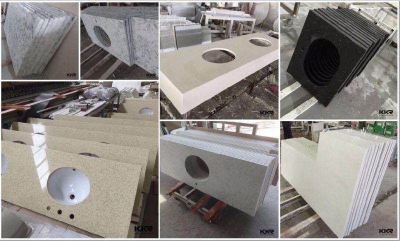 China Factory Engineered Quartz Stone 20mm Artificial Silestone Quartz Slab for Kitchen Countertops