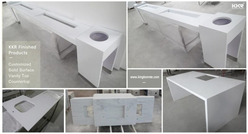 Custom Made Man Made Stone Kitchen Countertop