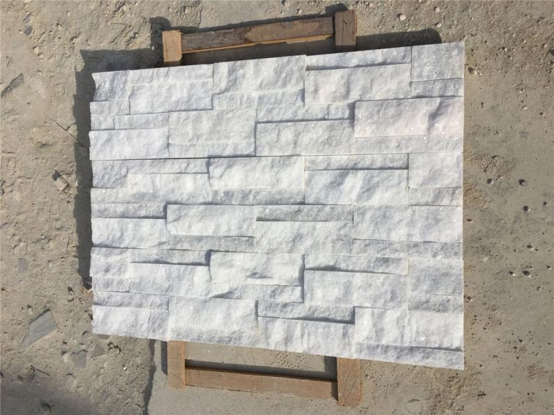 Durable Crystal White Marble Culture Stone for Sale