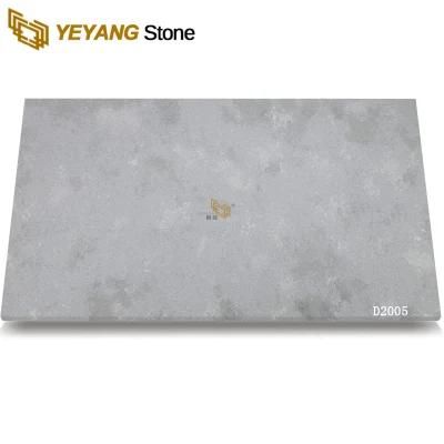 High Quality Grey Quartz Kitchen Countertop for Countertops/Kitchen/Tops/Bathroom/Vanity/Top
