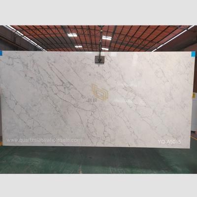 Engineered Stone Calacatta Quartz Slab for Kitchen/Bathroom/Vanity/Table/Floor/Wall/Stairs/Countertop