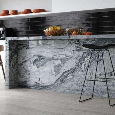 Viscount White Granite Slab for Wall/Countertop/Island