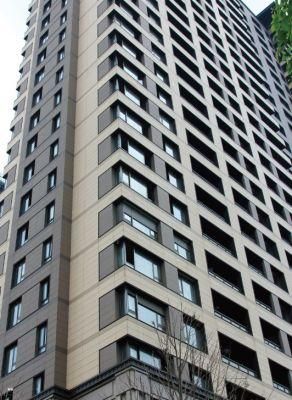 Grey Terracotta Facade Panels for Building Wall Decoration