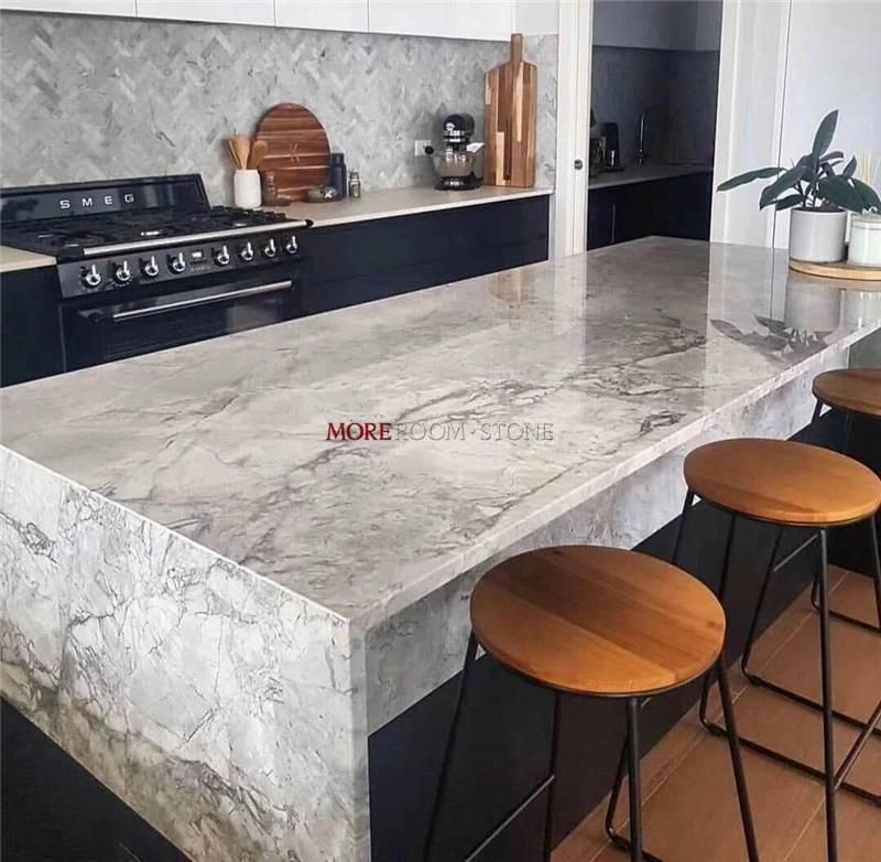 Yunfu Factory Arabescato Corchia Grey Marble Slab