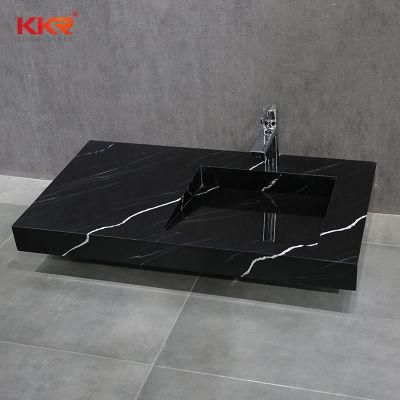 Us Standard Customized Quartz Stone Bathroom Vanity Top