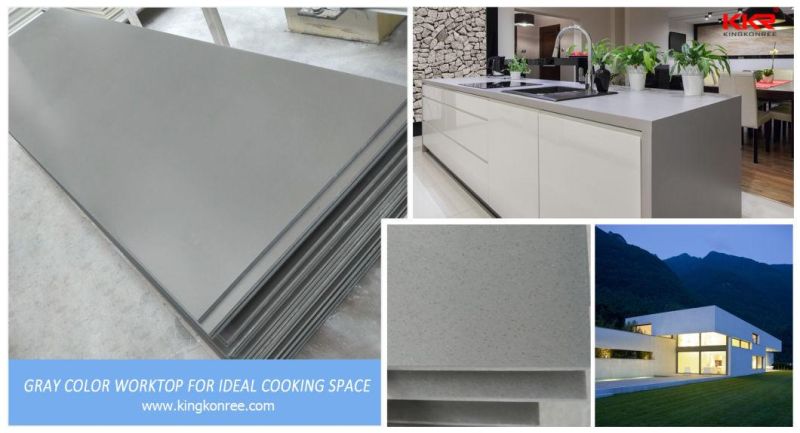Ce Approval Corian Artificial Stone Acrylic Solid Surface Sheets for Kitchen