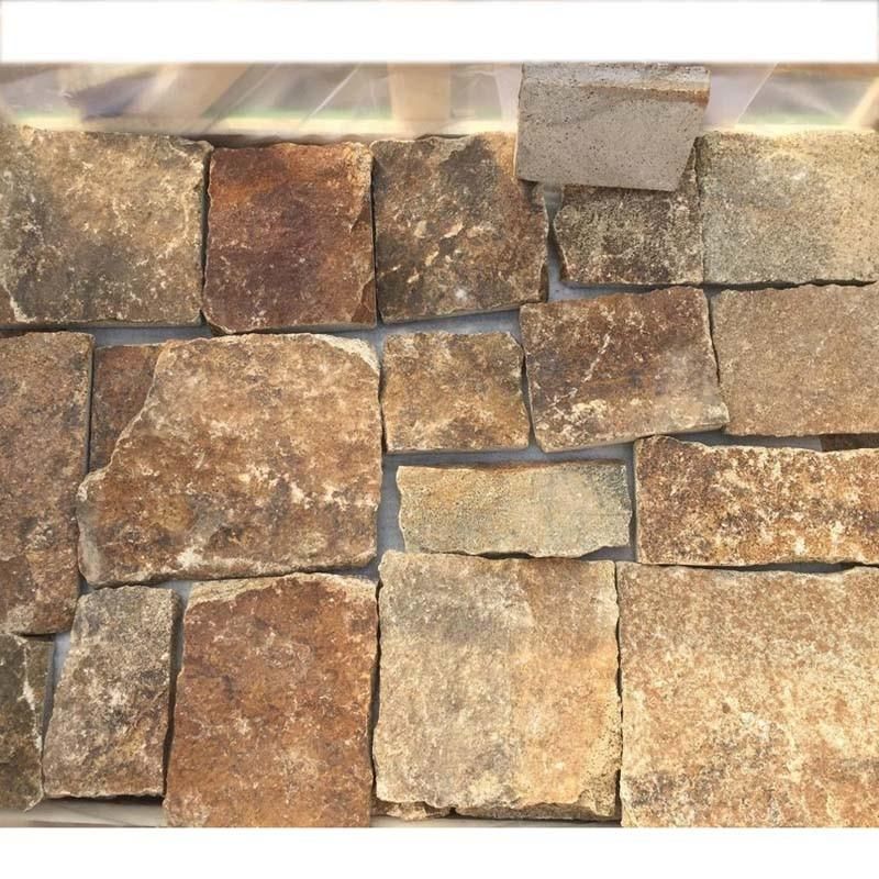 Rusty Granite Stone Natural Exterior Wall Loose Stone Veneer