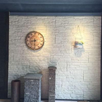 Interior &amp; Exterior Decoration Polyurethane Faux Stone PU 3D Wall Panel