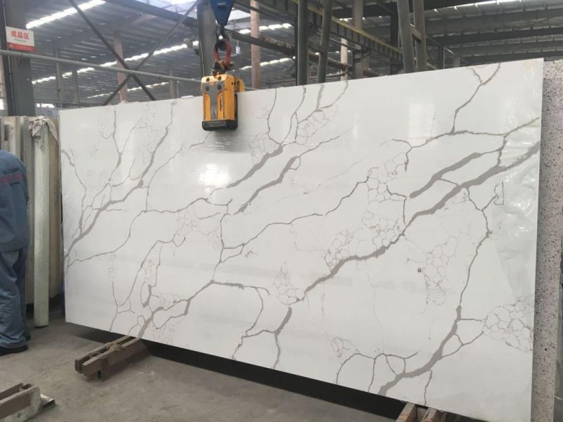 Calacatta Quartz Slabs, Quartz, Counter Top, Kitchen Top