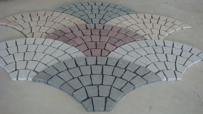 Granite Tumbled Paving Stone for Outdoor Landscaping