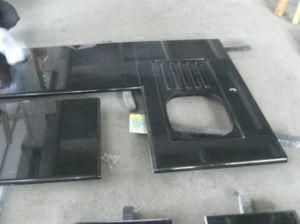 Prefabricated China Black Granite for Kitchen Countertop