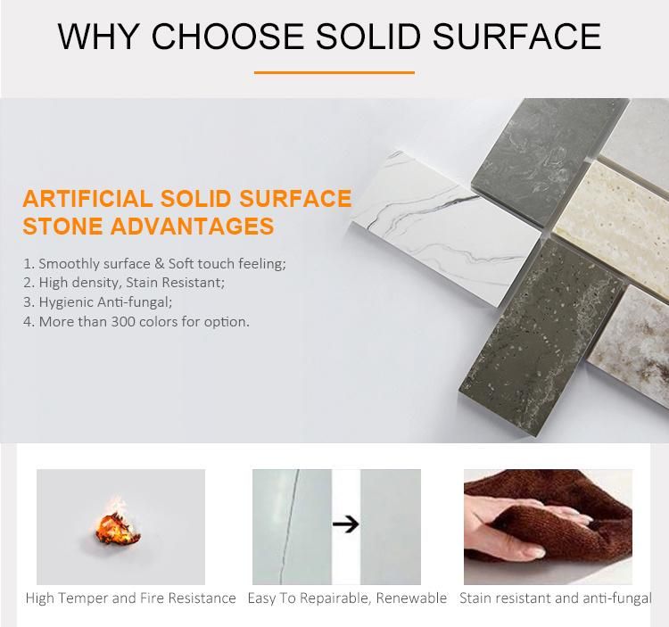 Custom Solid Surface Bar Tops Acrylic Corian Kitchen Island Top