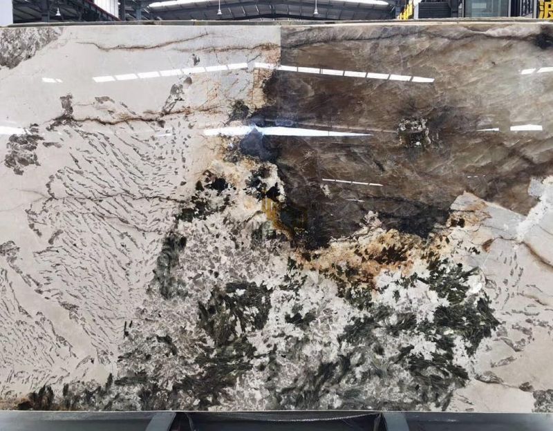Natural Aspen White Granite Stone Slabs for Countertop/Stair/Kitchen/Tile/Kerbstone/Paving Stone