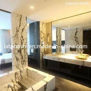 Chinese Natural Stone Polished Pure White Marble for Floor/Flooring