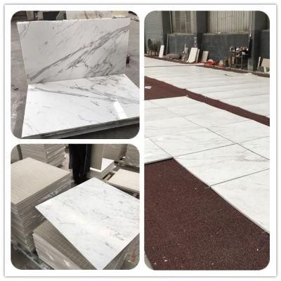 Popular White Marble with Slab/Tiles