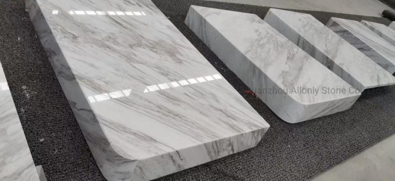 Natural Stone Coffee Table Old Volakas White Marble Table Top for Commercial Project