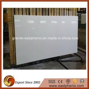 White Nano Crystallized Glass Stone Slab for Countertop