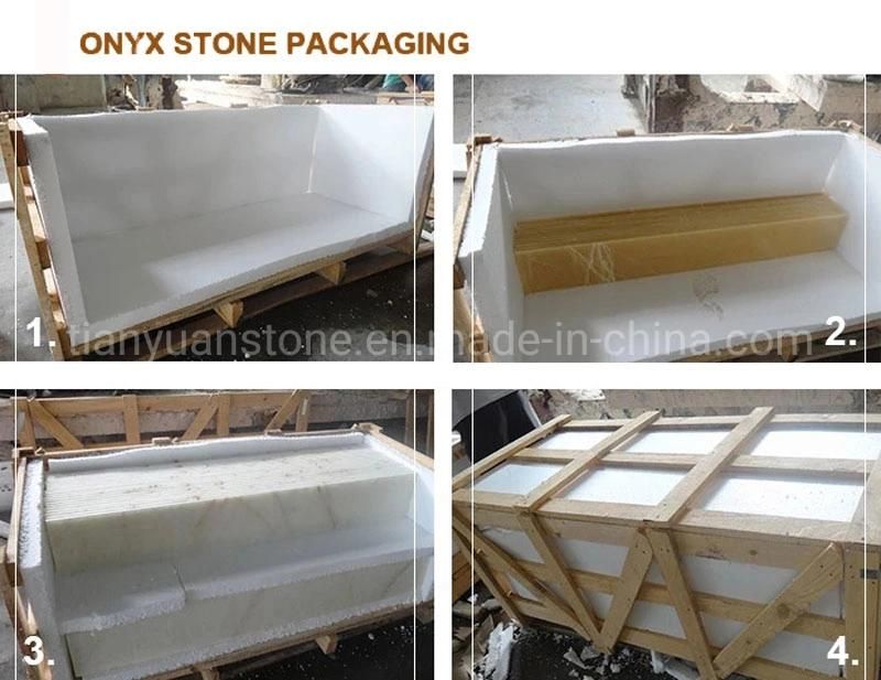 Yellow Polished Honey Onyx Marble Flooring/ Wall Tiles