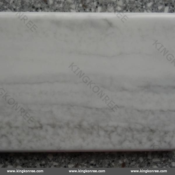 White Bathroom Wall Panel Shower Panel Solid Surface Panel