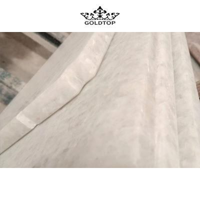 Natural Stone Cut Size Polished Absolute White Marble Floor Tiles/Tabletop/Countertop/Slab Tiles /Wall Tiles