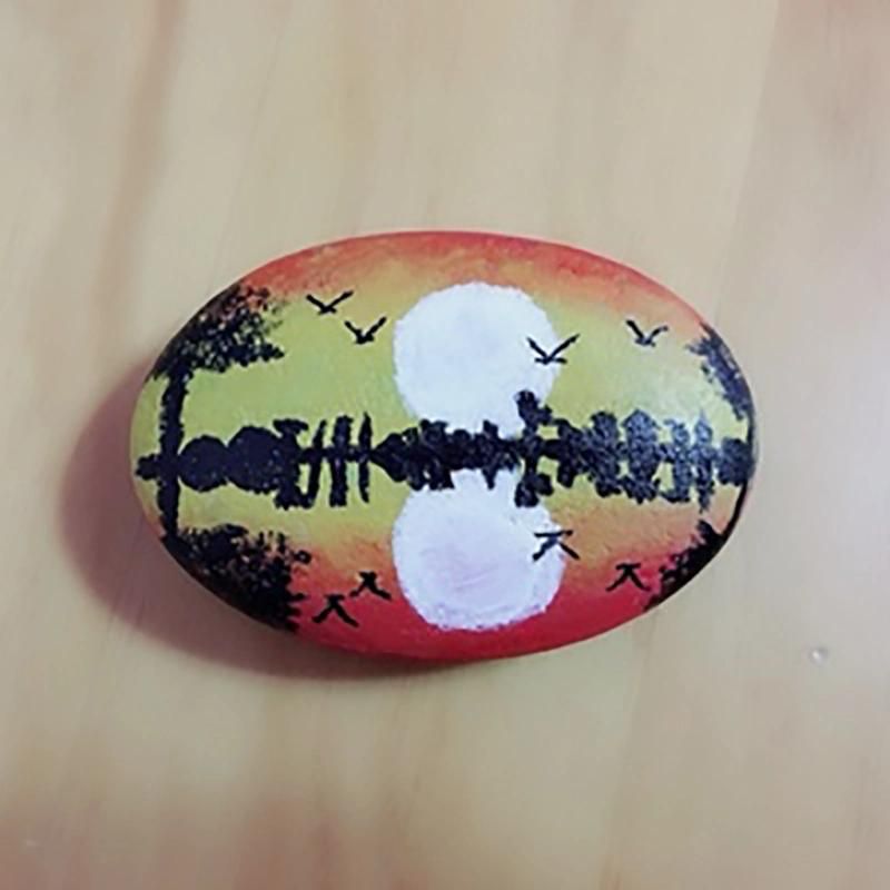 Mixed Painting Stone for Christmas Gifts