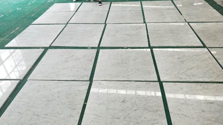 China Cararra, White Marble Tile