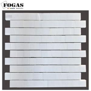 Antique Cutting Crystal White Marble Backsplash Tile Mosaic